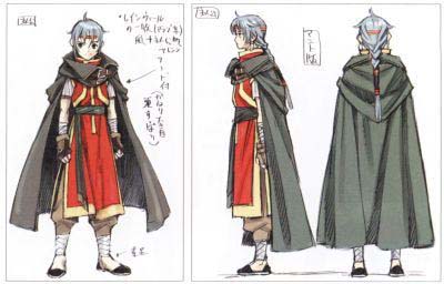 ภาพเต็มตัวชุดหลบหนีพร้อมผ้าคลุม